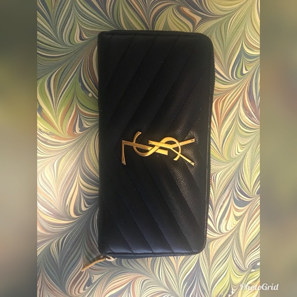 100% authentic Saint Laurent Paris Wallet - Picture 3 of 5